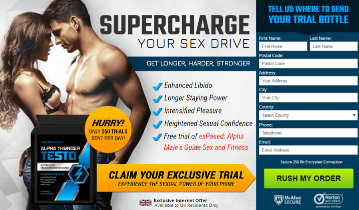 Alpha Thunder Testo -#MaleEnhancement