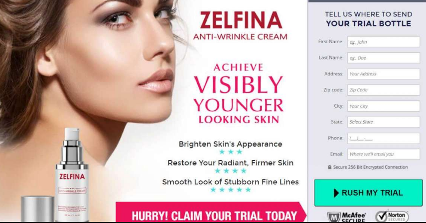 Zelfina Cream - official site